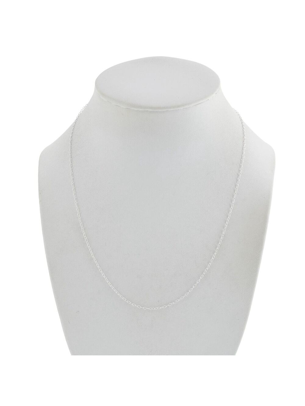 Vintage Sterling Silver 925 Link Chain Necklace 18"